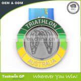 Custom Shape Medals With Soft Enamel Proess , Sublimation Printing Ribbon thumbnail-2