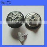 Metal Buttons for Jeans Colored Button