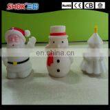 2015 Christmas decoration indoor color changing led Christmas light Santa night light