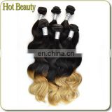 JP Hair New Fashion Style 100% ombre loose wave virgin hair weave