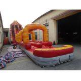 5006315- Commercial Amusement Park Giant Inflatable Volcano Water Slip Slide With Pool thumbnail-2