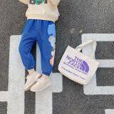 Autumn Boy Baby Korean Version of Trousers for Children Cartoon Printed With Foreign Style Children With Velvet Jean Trousers thumbnail-3