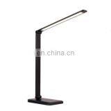 High Quality Dimmable 5v Folding Touch Eye-protection Desk Lamp Wireless Charging Led Lamp With USB Port thumbnail-2