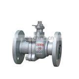 2 Parts Body ASME GB Standard WCB Ball Full Port Ball Valve With Flange Connection thumbnail-5