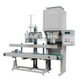 semi automatic granule nuts coffee beans rice grain weight filling packing machine