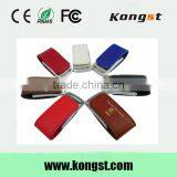 Custom Leather USB Pendrive,Embossed Logo Leather USB Flash Drive 2.0 thumbnail-4