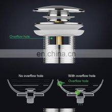 Vessel Bathroom Slivery Luxury Pop up Drain Waste thumbnail-5