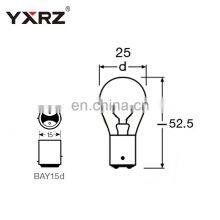 Factory Supply Transparent Indicator Miniature Bulb 21/5W BAY15D 12V Auto Motorcycle S25 Light Bulb thumbnail-5