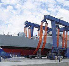 Double Beam Container Gantry Crane Ocean Port Lifting Container Rail Mounted Gantry Crane thumbnail-3