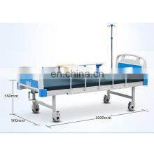 HOT Manual Hospital Care Bed Single Economic Crank Handle Medical Bed thumbnail-2