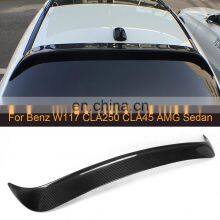 Honghang Accessories Lowest Price Roof Spoiler Hot Sale Gloss Black Roof Wing Spoiler For Benz CLA CLA250 CLA45 W117 2013-2017 thumbnail-3