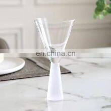 New Model Best Gift White Drinking Custom Glass Logo Wholesale Gold Flute Champagne thumbnail-3