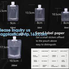 Liquid Sub Bagging, Sanitizer Lotion, Fluid Bottles, Travel Bag, TSA Approved Container Bag, Squeeze Pouch thumbnail-3