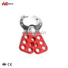 Best Quality Steel Lockout Safety 6 Lock Red Loto Hasps Lockout Devices thumbnail-2