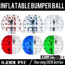 Promotional Customized PVC TPU Inflatable Customized Wubble Stress Soccer Bubble Balls Toy Inflatable Bumper Human Hamster Ball thumbnail-4