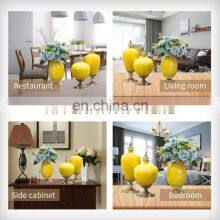 Ceramic Home Decoration Flower European Porcelain Vase Set thumbnail-5