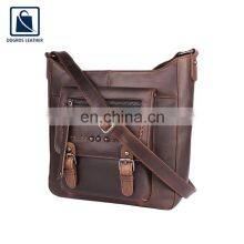 Huge Demand on Top Grade Quality Unique Design Attractive Pattern Stylish Look Leather Men Messenger Bag Supplier thumbnail-3