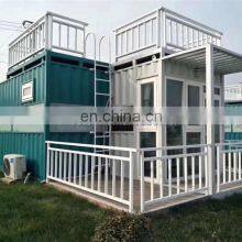 Prefab Flat Pack 20ft Container Office Modern Design 20' Container House Tiny Single Bedroom Prefab Container House thumbnail-3