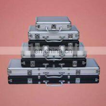 Verified Affordable Luxury Aluminum Alloy German OEM Portable Custom Box Poker Chip Case thumbnail-2