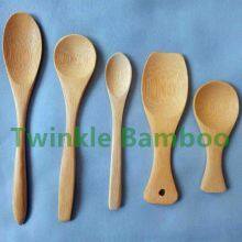 Wholesale mini bamboo spoons small tiny bamboo wood spoon sale from China