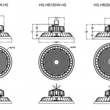 H5 UFO LED Hight Bay Light thumbnail-5