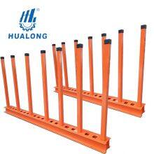 Hualong Machinery HSE-01 Pin-type Warehouse Granite Marlbe Stone Slab Display Metallic Storage Remnant Bundle Rack Displayrack thumbnail-1