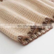 Autumn Ladies Cardigan Sweater Fancy Black Short Sleeves V-Neck Casual Knitted Cashmere Material With Pockets Decoration thumbnail-4