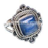 KYANITE RING ,WHOLESALE SILVER JEWELRY,SILVER EXPORTER,SILVER JEWELRY FROM INDIA thumbnail-1