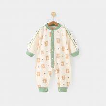 Newborn Baby Clothes Kids Romper Long Sleeve Climb Crawl Suit Children's Pajama Onesie Jumpsuit thumbnail-2