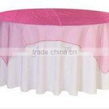 Cheap Organza Table Overlay and Polyester Round Table Cloth thumbnail-1