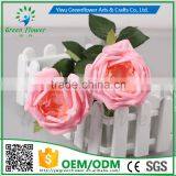 2016 Wholesale Multicolor Latex PU Artificial Flowers Diamond Rose Real Touch Bouquet Wedding Bridal Decor Display Flower thumbnail-1