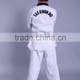 Taekwondo Uniforms With High Quality in 35% Cotton 65% Polyester Made for Kids and Adults in China thumbnail-3
