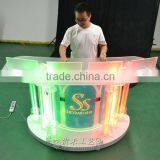 Colorful Acrylic Bar Table With LED Lights, Bar Table for Bar, dj Equipment thumbnail-4