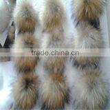 Raccoon Fluffy Pom Pom in Natrual Color thumbnail-1