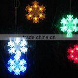 Holiday Colourful Snowflakes Shape Led Adornment Light thumbnail-1