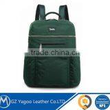 Wholesale Factory Price Waterproof Canvas Leather Notebook Laptop Backpack thumbnail-3