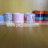 Printing Acrylic adhesive Rice paper painting masking tape for furniture, decoration masking tape
