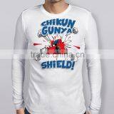 Custom T Shirt With Silk Screen Print and Combed Soft Cotton thumbnail-5