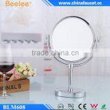Brass Polished Chrome Silvery Fashionable Cosmetic Mirror thumbnail-3