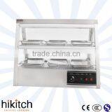 Commercial Stainless Steel Buffet Glass Display Equipment Food Warmer Showcase thumbnail-1