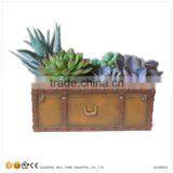 Luggage Case Shape Office Desk Flower Pots Wholesale thumbnail-2