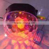 LED RGB Lamp Auto Vase Lotus Rotating Party Stage Club KTV Disco Light thumbnail-5