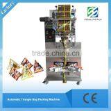 Triangle Plastic Bag Packaging Machine for Milk/popcorn/beans thumbnail-1