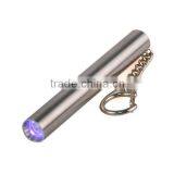 Mini 395nm Led Flashlight uv Aluminum Led Keychain Flashlight thumbnail-2
