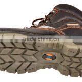 Anti-Puncture Slip Top Smooth Leather Toe Cap Safety Shoes thumbnail-4