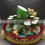[Factory Direct Sales]Twelve Animal Zodiac Green Color Ceramic Wine Cup thumbnail-5