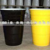 14OZ Porcelain Coffee Single/double Wall Mug With Silicon Lid Sublimation Mug thumbnail-4