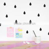 Rain Drop Wall Decals 56pc Wall Stickers For Nursery - Lots Of Colours