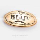 Small Metal Logo Name Plate Handbag Metal Logo thumbnail-2