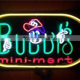 Customized 12v neon open sign with led neon flex
